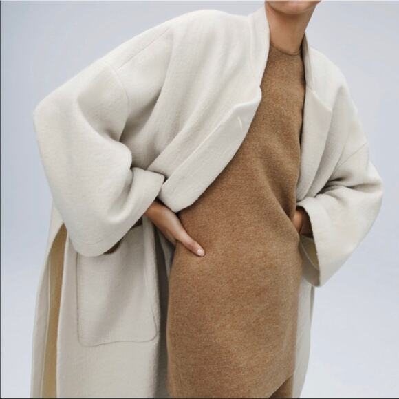 ZARA BLOGGER FAVORITE 100% WOOL DRESS LIMITED EDITION - Picture 6 of 10